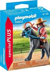 70602 PLAYMOBIL®, Фигурка ковбоя на лошади цена и информация | Конструкторы и кубики | pigu.lt