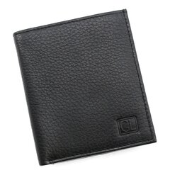 Piniginė Genuine Leather 4974BLK kaina ir informacija | Vyriškos piniginės, kortelių dėklai | pigu.lt
