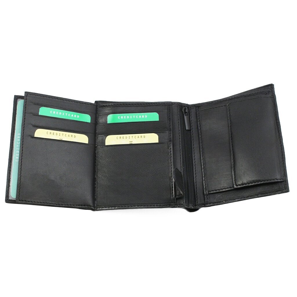 Piniginė Genuine Leather 1225BL kaina ir informacija | Vyriškos piniginės, kortelių dėklai | pigu.lt