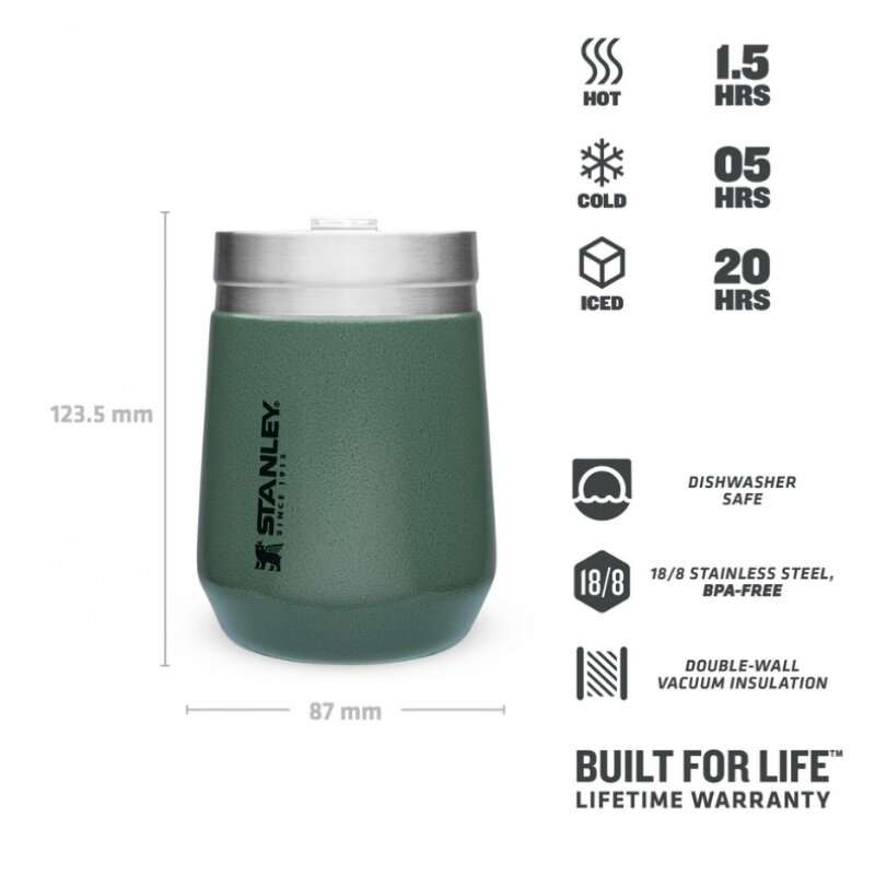 Termo puodelis The Everyday Tumbler, 0,3 L, žalia kaina ir informacija | Termosai, termopuodeliai | pigu.lt