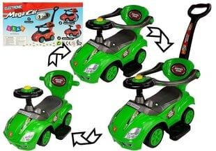 Толкаемая машинка 3in1 зеленая цена и информация | Игрушки для малышей | pigu.lt