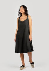 Приталенное платье BSL, серое  цена и информация | Платья | pigu.lt