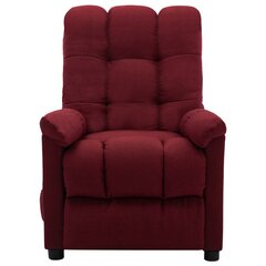 Elektrinis masažinis krėslas, raudonas цена и информация | Кресла в гостиную | pigu.lt