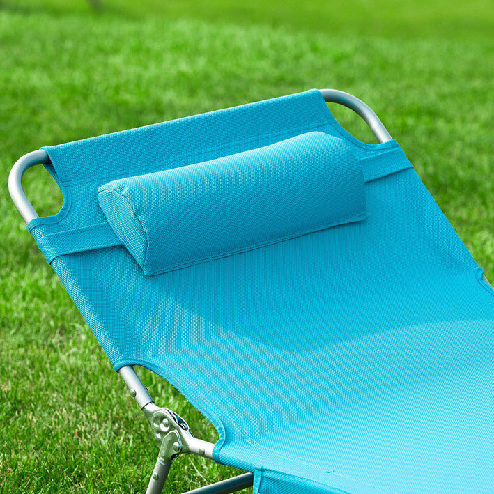 Sulankstomų lauko kempingo 2 kėdžių rinkinys, mėlyna, OGS35-Bx2 цена и информация | Gultai | pigu.lt