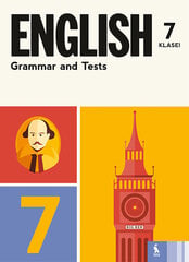 English Grammar and Tests 7 klasei цена и информация | Рабочие тетради | pigu.lt