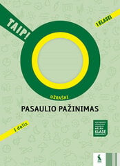 Pasaulio pažinimas. Užrašų sąsiuvinis I klasei. I dalis (TAIP!) цена и информация | Рабочие тетради | pigu.lt