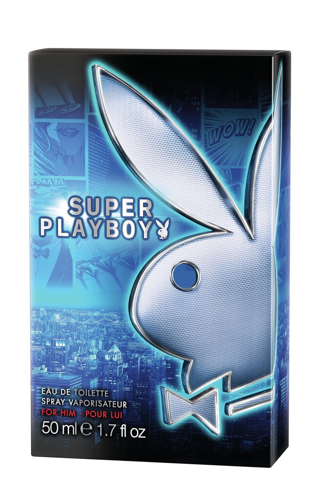 Tualetinis vanduo Playboy Super Playboy EDT vyrams 50 ml цена и информация | Kvepalai vyrams | pigu.lt