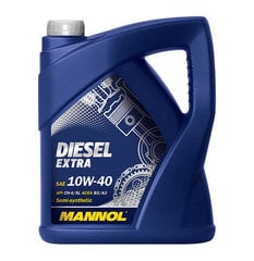 Масло моторное Mannol 7504 Diesel Extra 10W-40, 5л цена и информация | Mannol Автотовары | pigu.lt