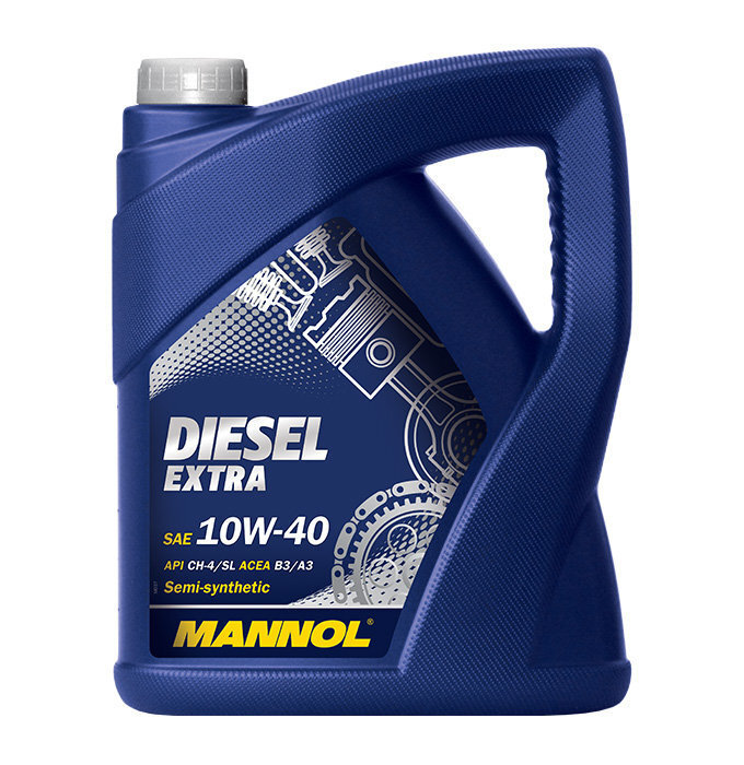 Mannol alyva Diesel Extra 10W-40, 5L kaina ir informacija | Variklinės alyvos | pigu.lt