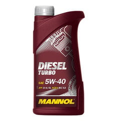 Машинное масло Mannol Diesel Turbo 5W-40, 1л цена и информация | Моторные масла | pigu.lt