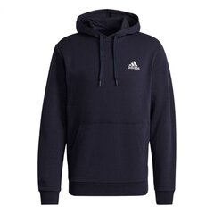 Džemperis vyrams Adidas Essentials Fleece Hoodie M H12216, mėlynas kaina ir informacija | Džemperiai vyrams | pigu.lt