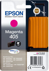 Чернильный картридж Epson 405 DuraBrite Ultra Ink, 1 шт., Originaal Standard Yield Magenta цена и информация | Картриджи для струйных принтеров | pigu.lt
