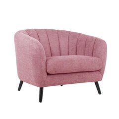 Fotelis Home4You Melody, rožinis kaina ir informacija | Svetainės foteliai | pigu.lt
