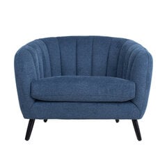 Кресло Home4You Melody, 100x88xH76 см, синее цена и информация | Кресла в гостиную | pigu.lt