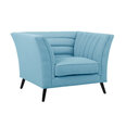 Кресло Home4You Piano, 112x87xH77 см, голубовато-зеленый
