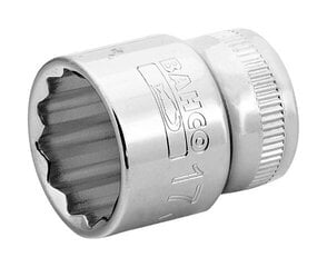 Dvylikakampė galvutė A7400DM 16 mm 3/8 kaina ir informacija | Mechaniniai įrankiai | pigu.lt