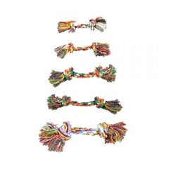 Игрушка из веревки с узелками для собак 37 см, цветные, ТМ Duvo+ цена и информация | Игрушки для собак | pigu.lt
