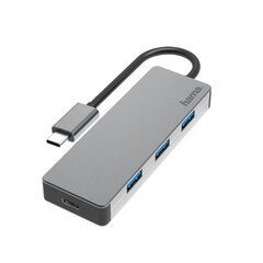 USB-хаб Hama 4 x USB 3.2 Gen 2 USB-C цена и информация | Адаптеры, USB-разветвители | pigu.lt