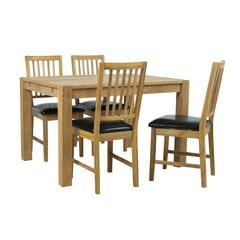 Обеденный комплект Chicago New с 6-стульями (30027) цена и информация | Комплекты мебели для столовой | pigu.lt