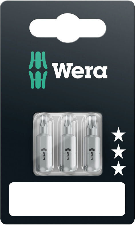 Antgalių rinkinys Wera 867/1 Torx kaina ir informacija | Mechaniniai įrankiai | pigu.lt