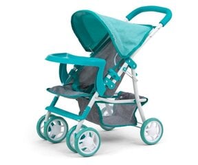 Lėlių vežimėlis Milly Mally Kate, mėtų spalvos, 3 m.+ kaina ir informacija | Žaislai mergaitėms | pigu.lt