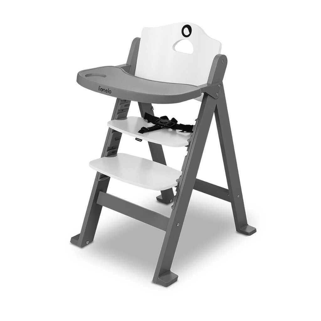 Maitinimo kėdutė Lionelo Floris 3 in 1, pilka цена и информация | Maitinimo kėdutės | pigu.lt