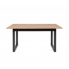 Stalas Denver, rudas/pilkas kaina ir informacija | Virtuvės ir valgomojo stalai, staliukai | pigu.lt