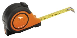 Matavimo juosta MTB, 8 m x 25 mm kaina ir informacija | Mechaniniai įrankiai | pigu.lt