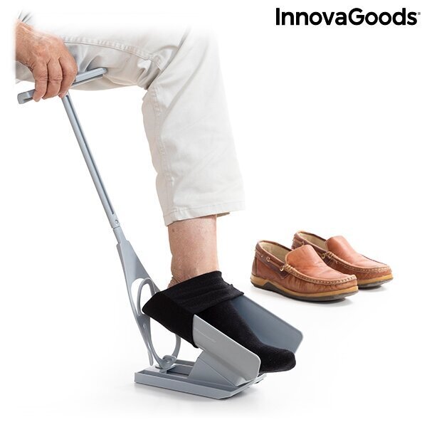 Shoeasy InnovaGoods kojinių nuėmiklis ir batų šaukštas kaina ir informacija | Drabužių ir avalynės priežiūros priemonės | pigu.lt