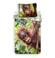 Комплект постельного белья Orangutan, 140 x 200 см + наволочка 70 x 90 см цена и информация | Постельное белье | pigu.lt