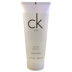 Dušo želė Calvin Klein CK One moterims/vyrams 200 ml kaina ir informacija | Parfumuota kosmetika moterims | pigu.lt