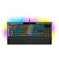 Klaviatūra Corsair K100 RGB Cherry MX Speed Black (SWE), CH-912A014-ND. kaina ir informacija | Klaviatūros | pigu.lt