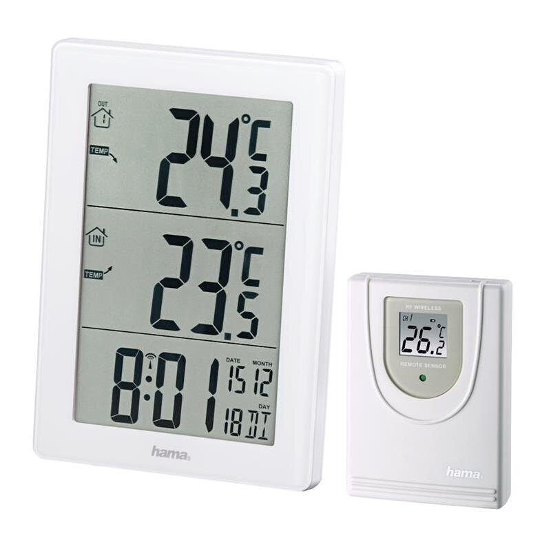 Termometras Hama EWS-3000 цена и информация | Meteorologinės stotelės, termometrai | pigu.lt
