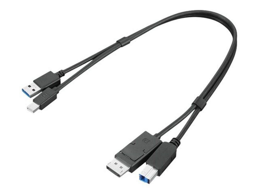 Lenovo ThinkStation mDP, USB-A 3.0 to D kaina ir informacija | Kabeliai ir laidai | pigu.lt