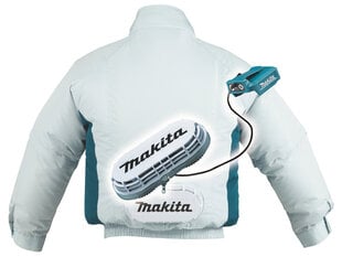 Аккумуляторная вентилируемая куртка 18В Li-ion, размер L цена и информация | Рабочая одежда | pigu.lt