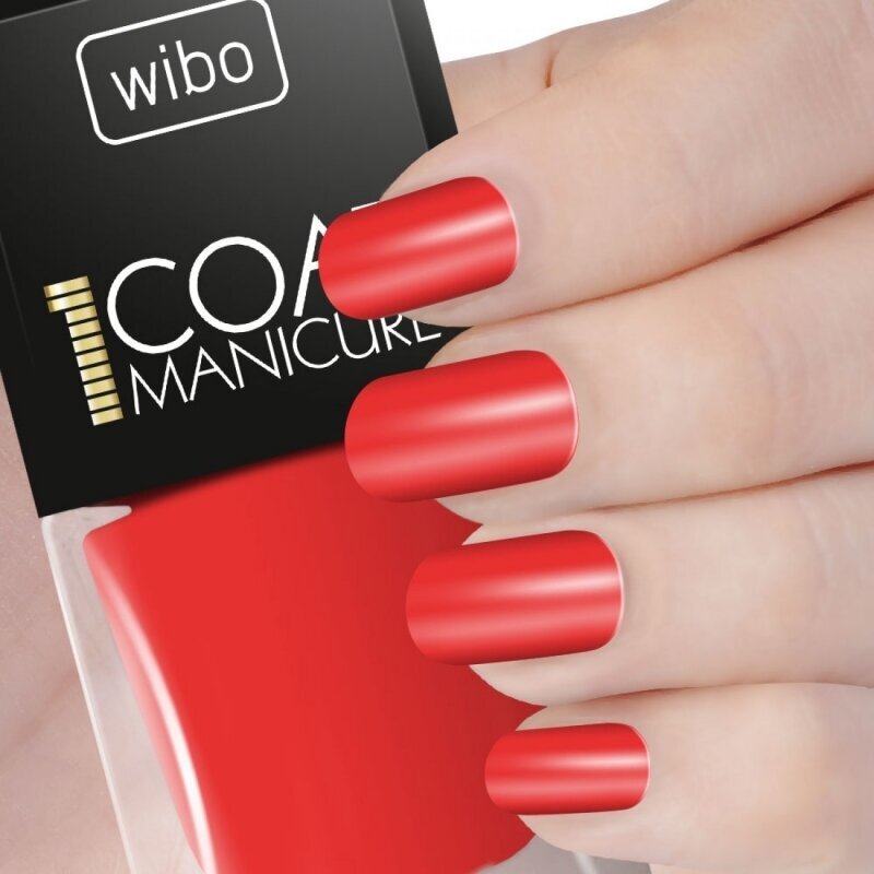 Nagų lakas Wibo 1 Coat, 06, 8,5 ml kaina ir informacija | Nagų lakai, stiprintojai | pigu.lt