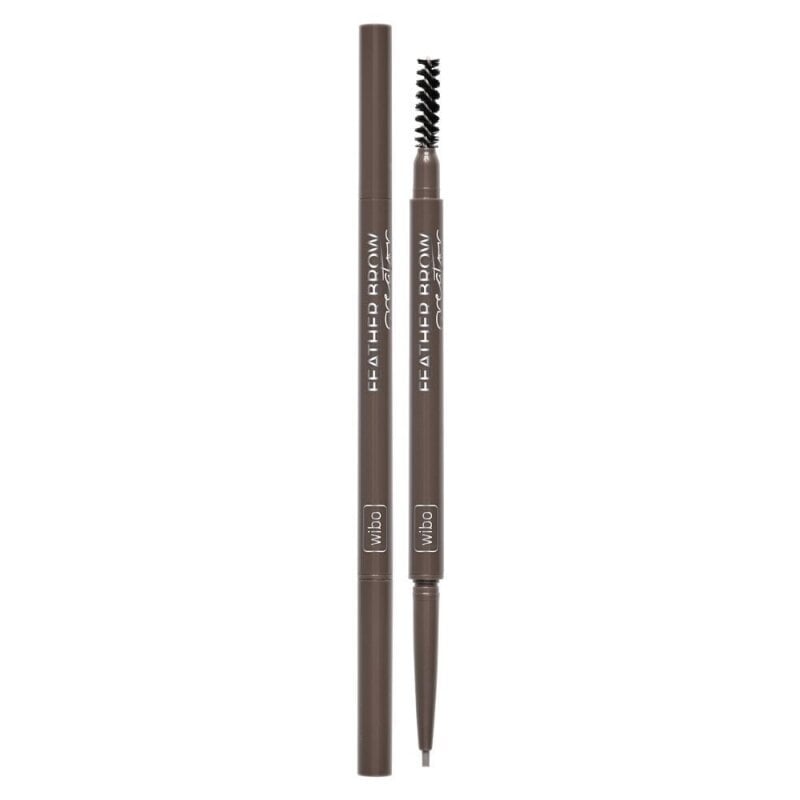 Antakių pieštukas Wibo Feather Brow Creator Dark Brown цена и информация | Antakių dažai, pieštukai | pigu.lt
