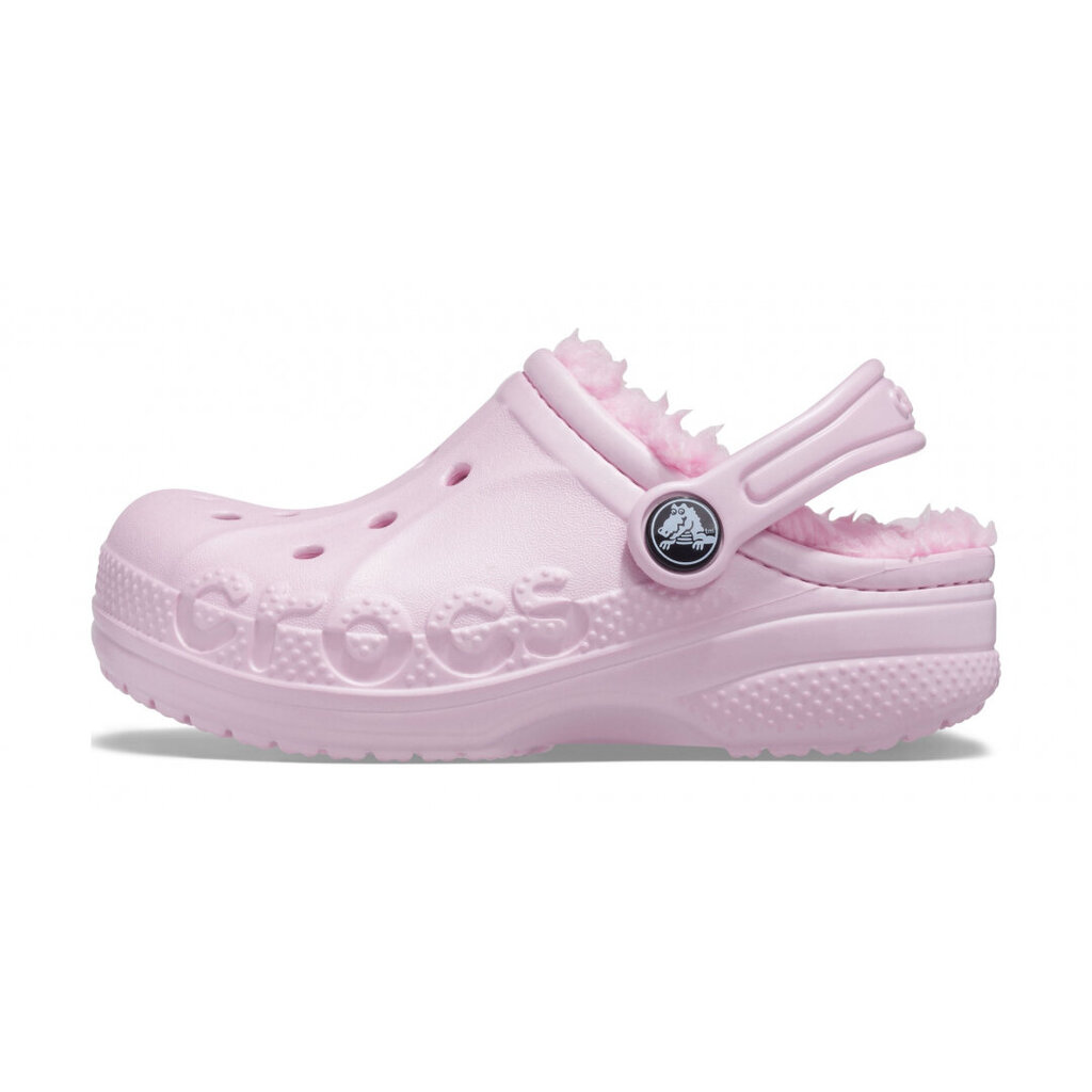 Crocs™ šlepetės mergaitėms 146219, rožinės цена и информация | Šlepetės, kambario avalynė vaikams | pigu.lt