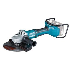 Аккумуляторная угловая шлифовальная машина Makita 2x18v Li-ion (без аккумулятора и без зарядного устройства) цена и информация | Шлифовальные машины | pigu.lt