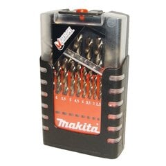 Набор свёрел Makita M-Force (1-10 мм) HSS-G, D-29876, 19 шт цена и информация | Механические инструменты | pigu.lt