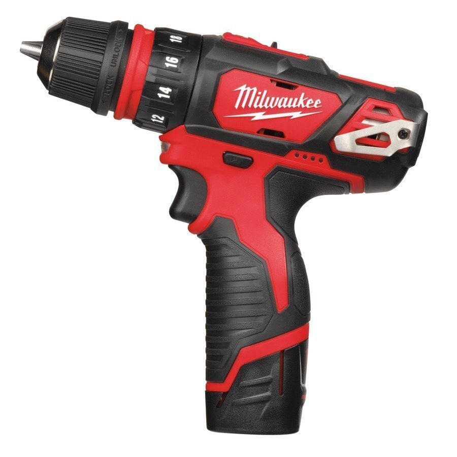 Аккумуляторная многофункциональная дрель-шуруповерт MILWAUKEE M12  BDDXKIT-202C цена | pigu.lt