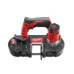 Juostinis pjūklas Milwaukee M12 BS-0. kaina ir informacija | Milwaukee Santechnika, remontas, šildymas | pigu.lt