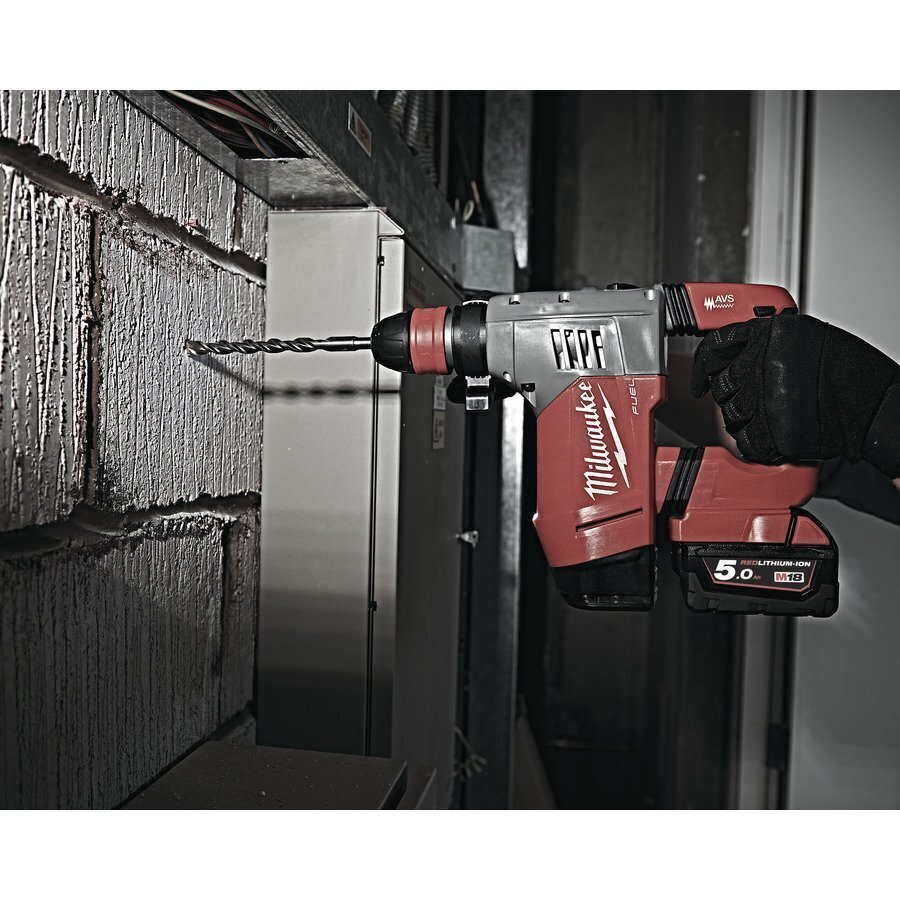 Akumuliatorinis perforatorius Milwaukee M18 CHPX-502X цена и информация | Perforatoriai | pigu.lt