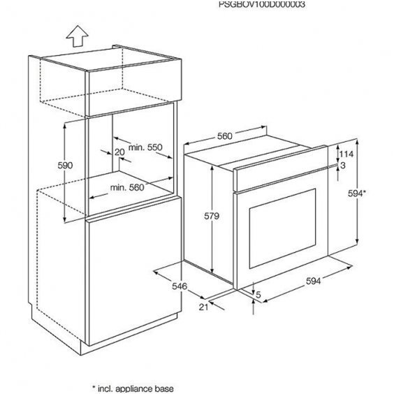 Electrolux EOB43430OX цена и информация | Orkaitės | pigu.lt