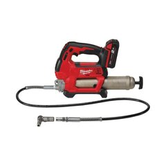 Аккумуляторный шприц для смазки Milwaukee M18 GG-201C цена и информация | Механические инструменты | pigu.lt