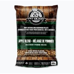 Medžio granulės griliui Pit Boss Apple Pellet - obelis, 9 kg kaina ir informacija | Rūkyklos, priedai | pigu.lt