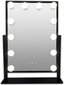 Makiažo veidrodis Gerard Brinard Hollywood, juodas цена и информация | Kosmetinės, veidrodėliai | pigu.lt
