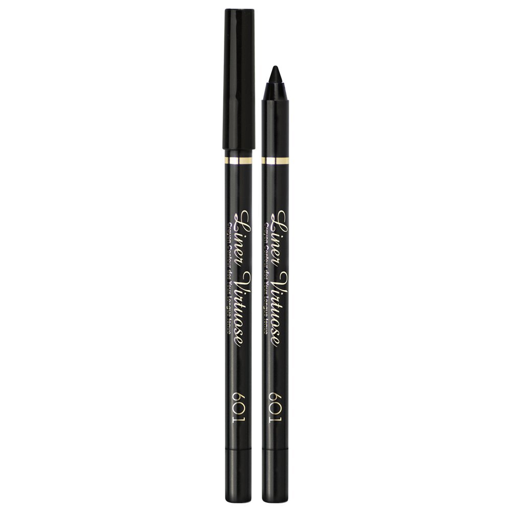 Akių pieštukas Vivienne Sabo Gel Eye pencil Virtuose, 601 Black kaina ir informacija | Akių šešėliai, pieštukai, blakstienų tušai, serumai | pigu.lt