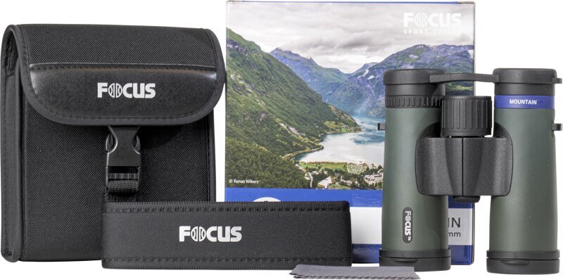 Focus Mountain 10x33, žali цена и информация | Žiūronai | pigu.lt