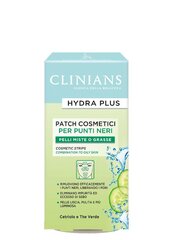 Косметические полоски Clinians Hydra Plus для комбинированной и жирной кожи 8 шт. цена и информация | Маски для лица, патчи для глаз | pigu.lt